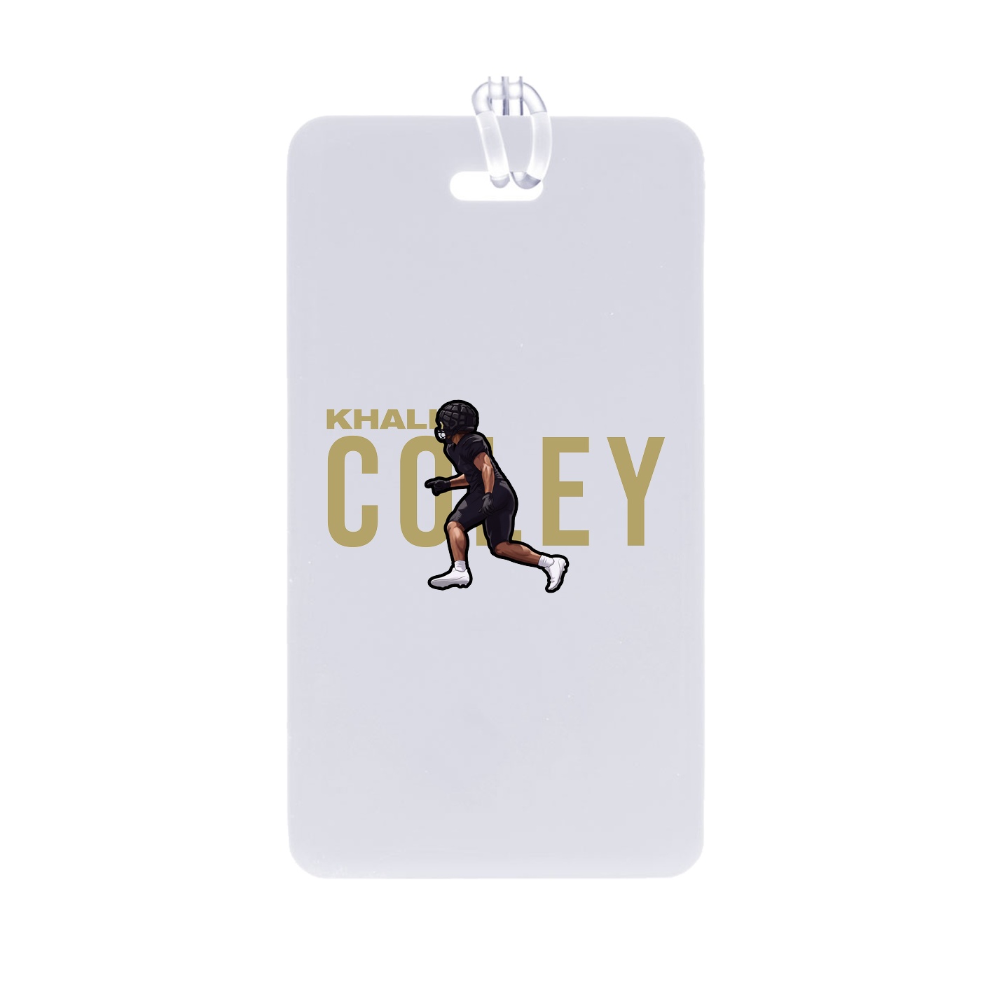 Bag Tag — Player Name in Classic