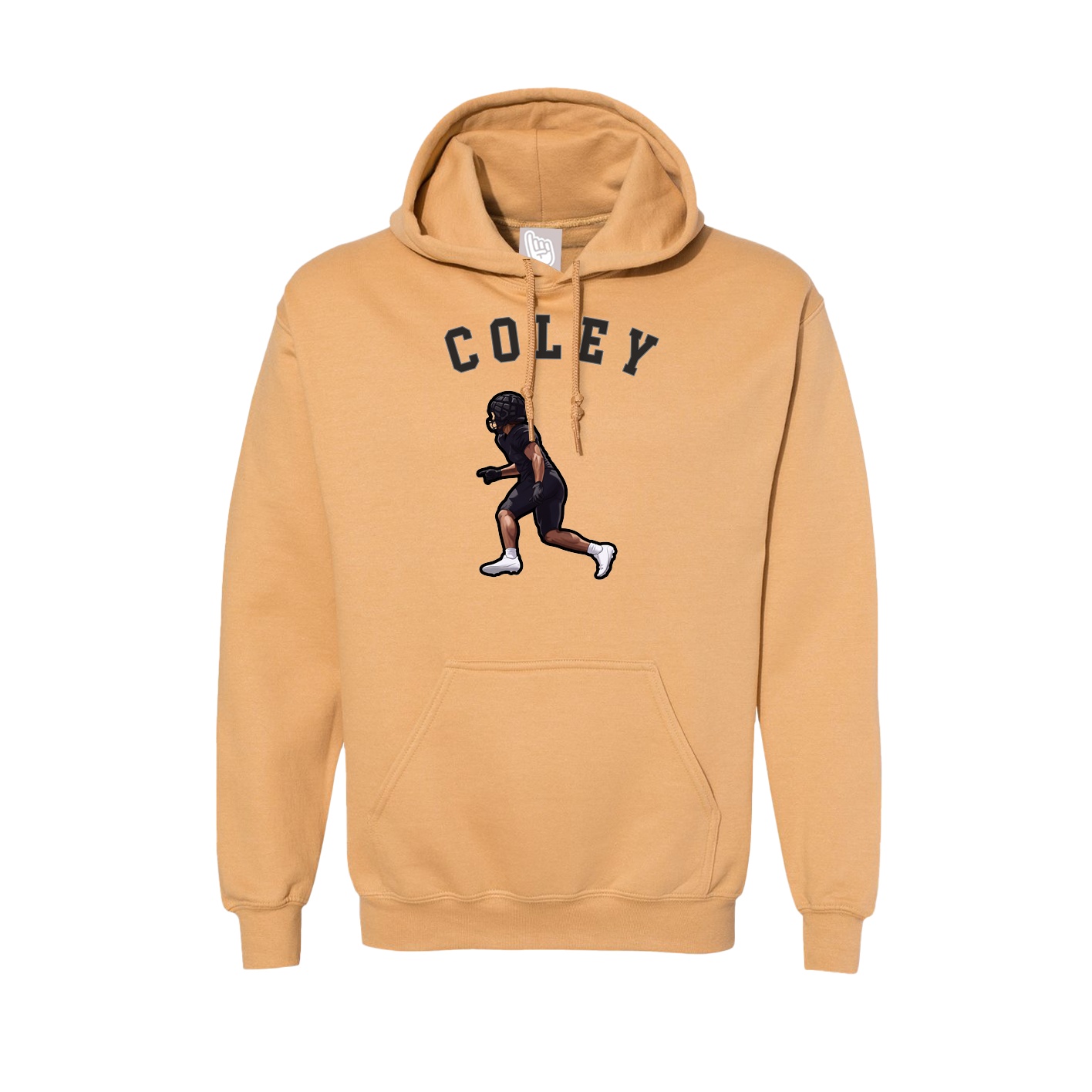 Hoodie — Shirsey Arch in Vegas Gold