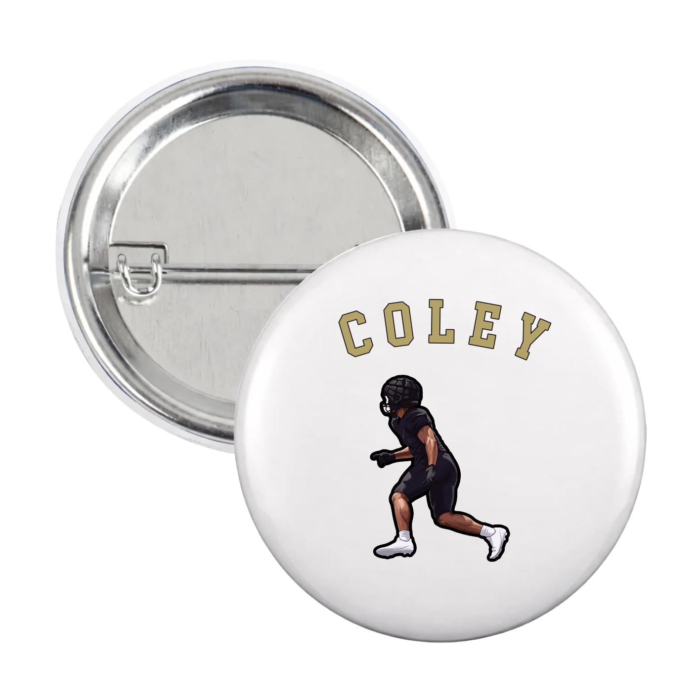 Game Day Button — Shirsey Arch in White