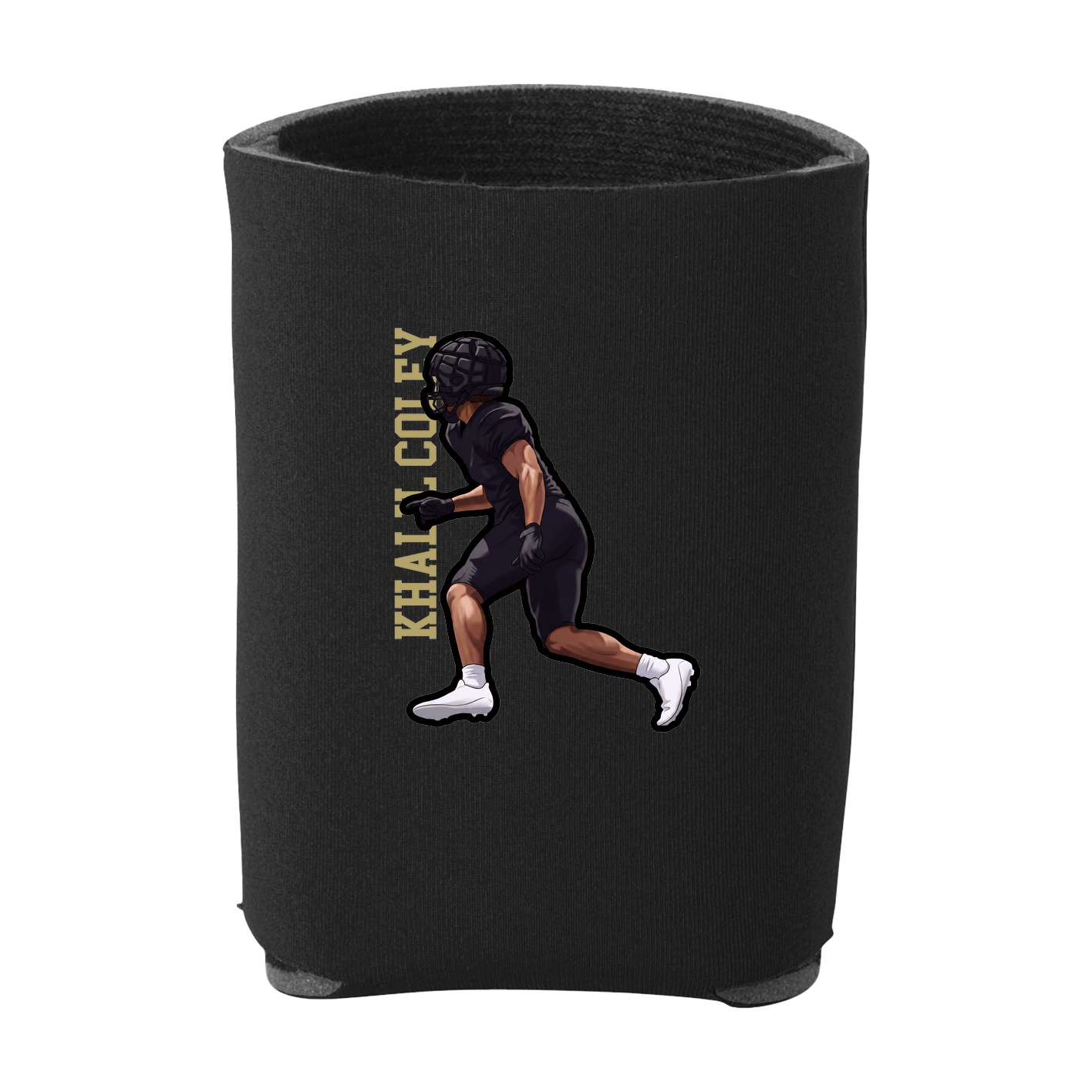 Can Holder — Name Vertical in Black