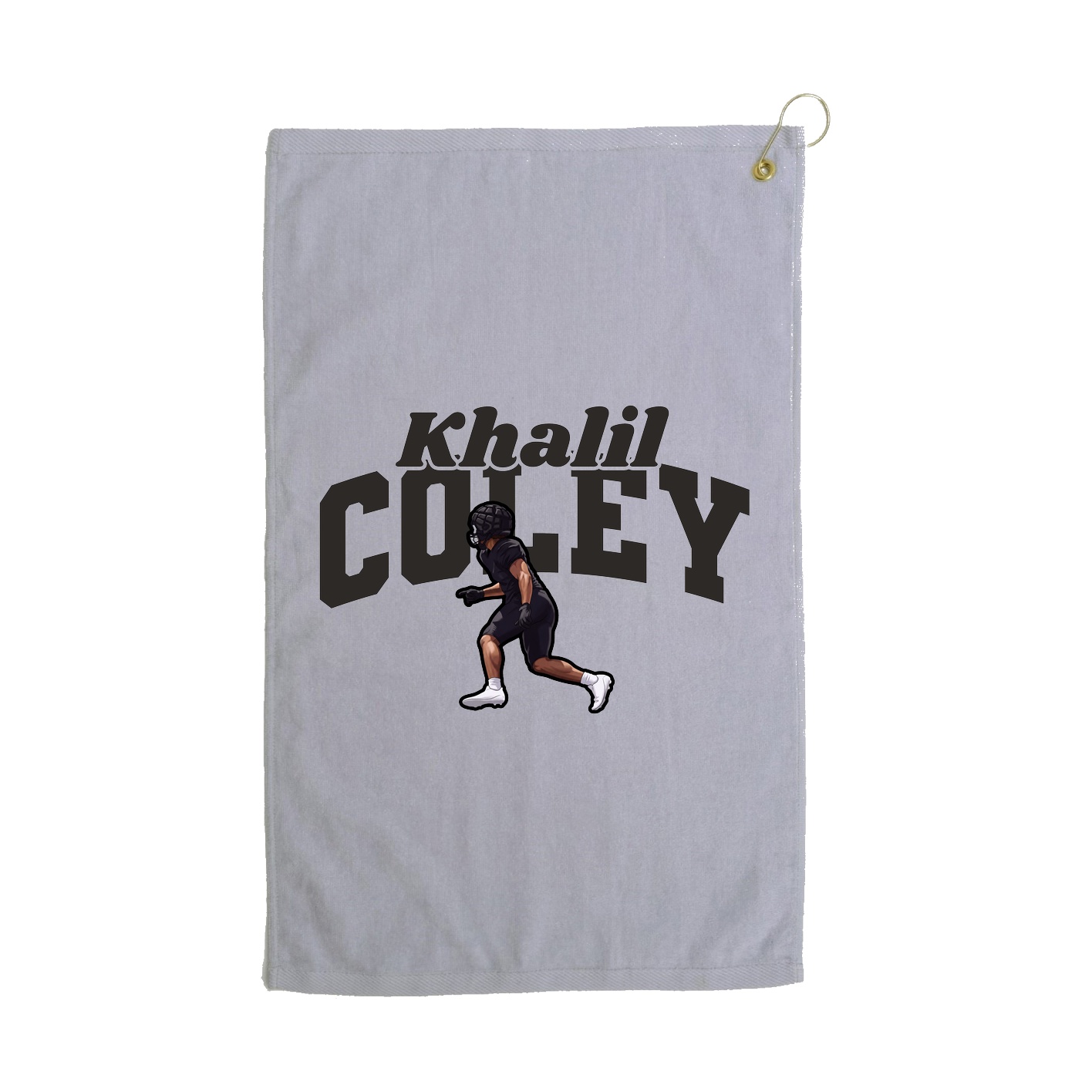 Golf Towel — Signature Arch in Grey