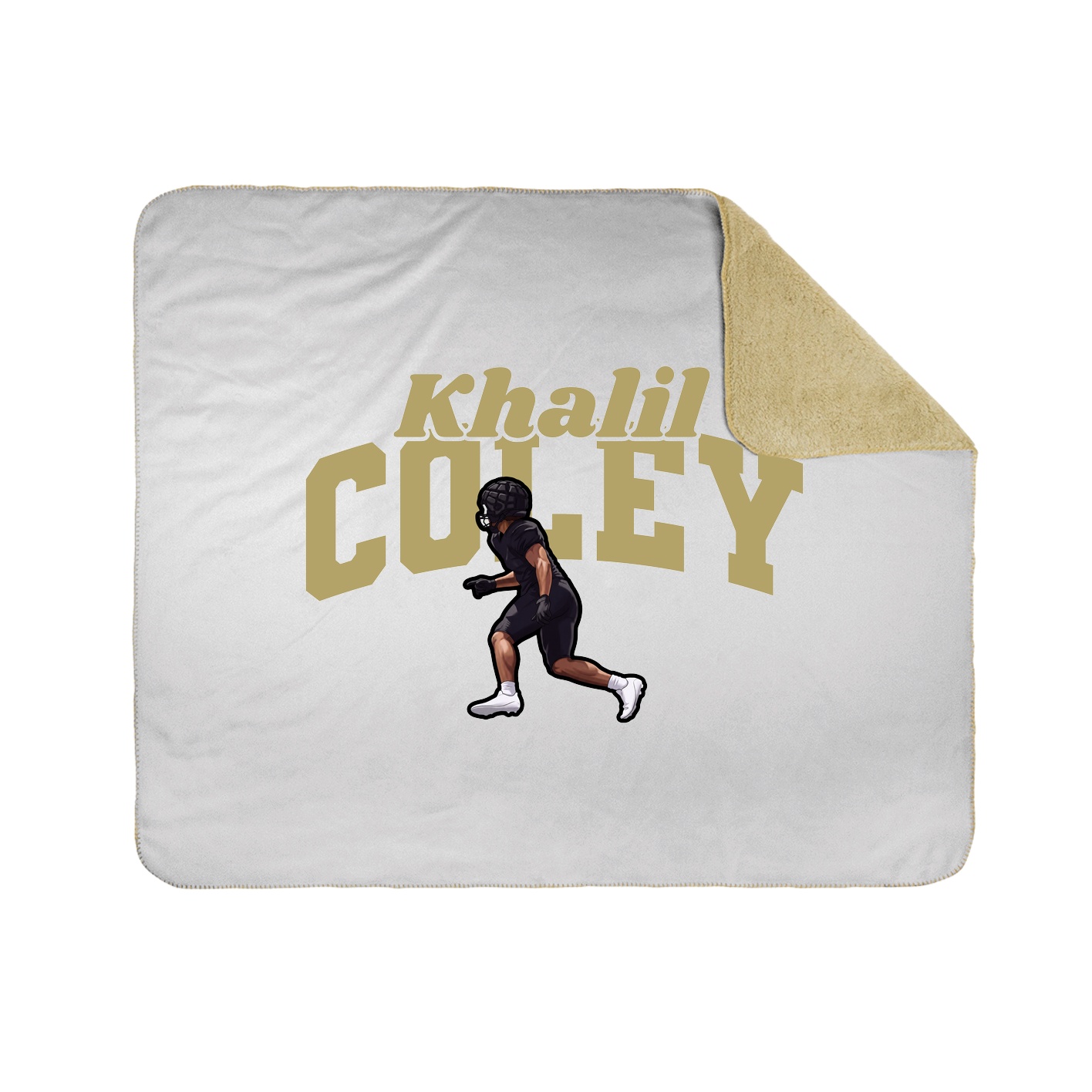 Throw Blanket — Signature Arch in White