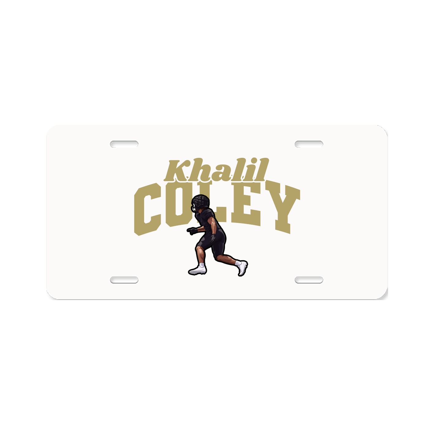 License Plate — Signature Arch in Classic