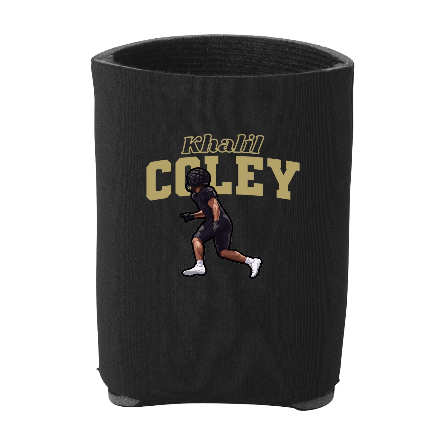Can Holder — Name Arch in Black