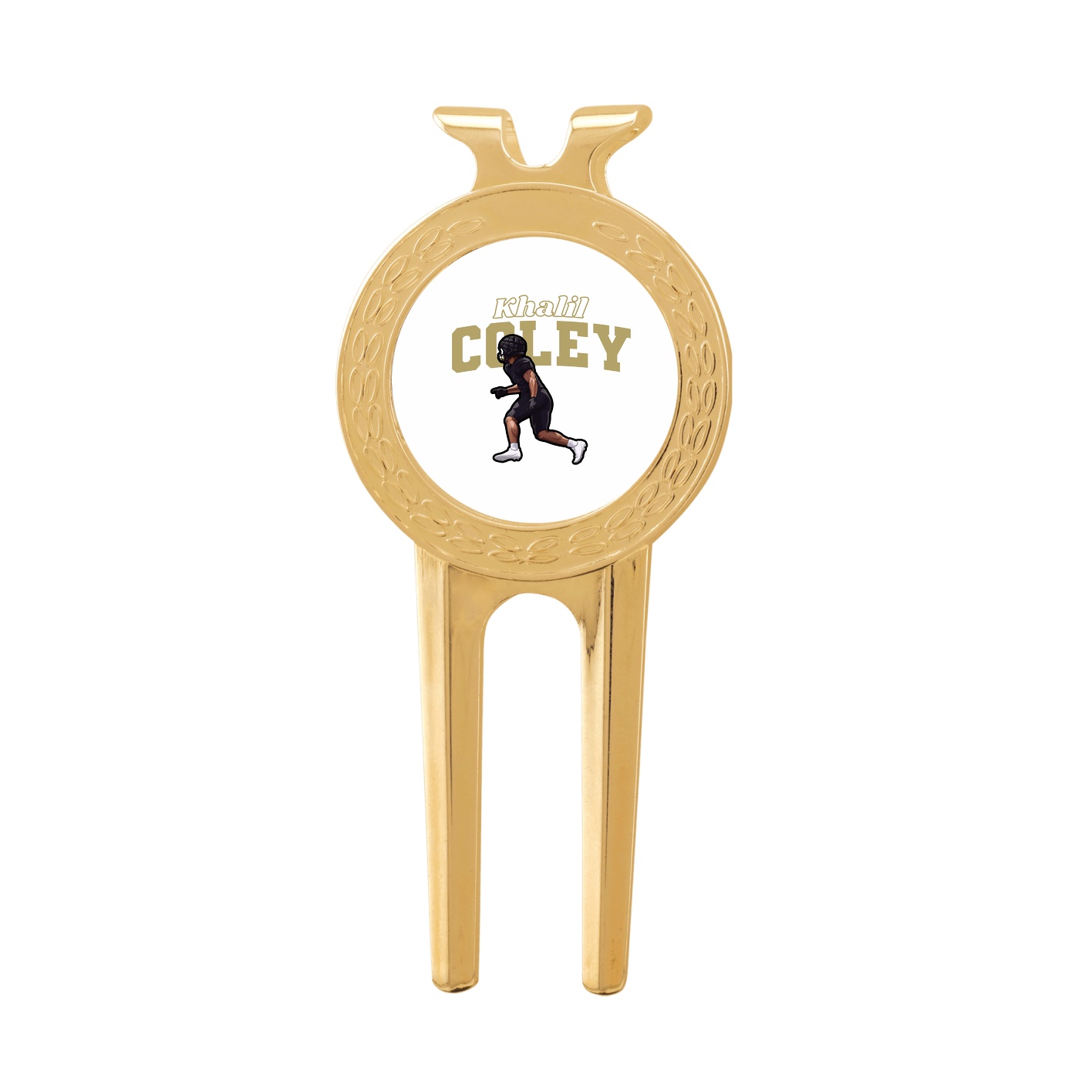 Divot Tool with Ball Marker — Name Arch in Classic