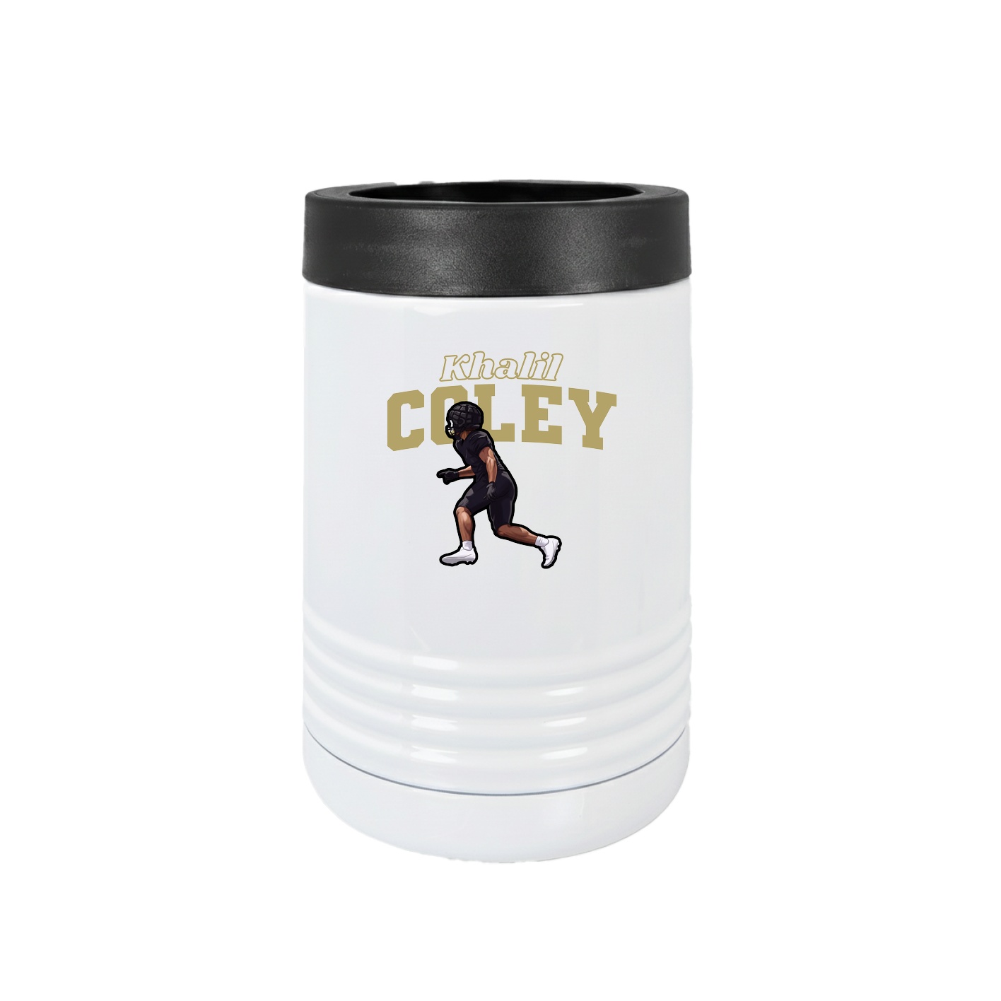 Beverage Holder — Name Arch in White
