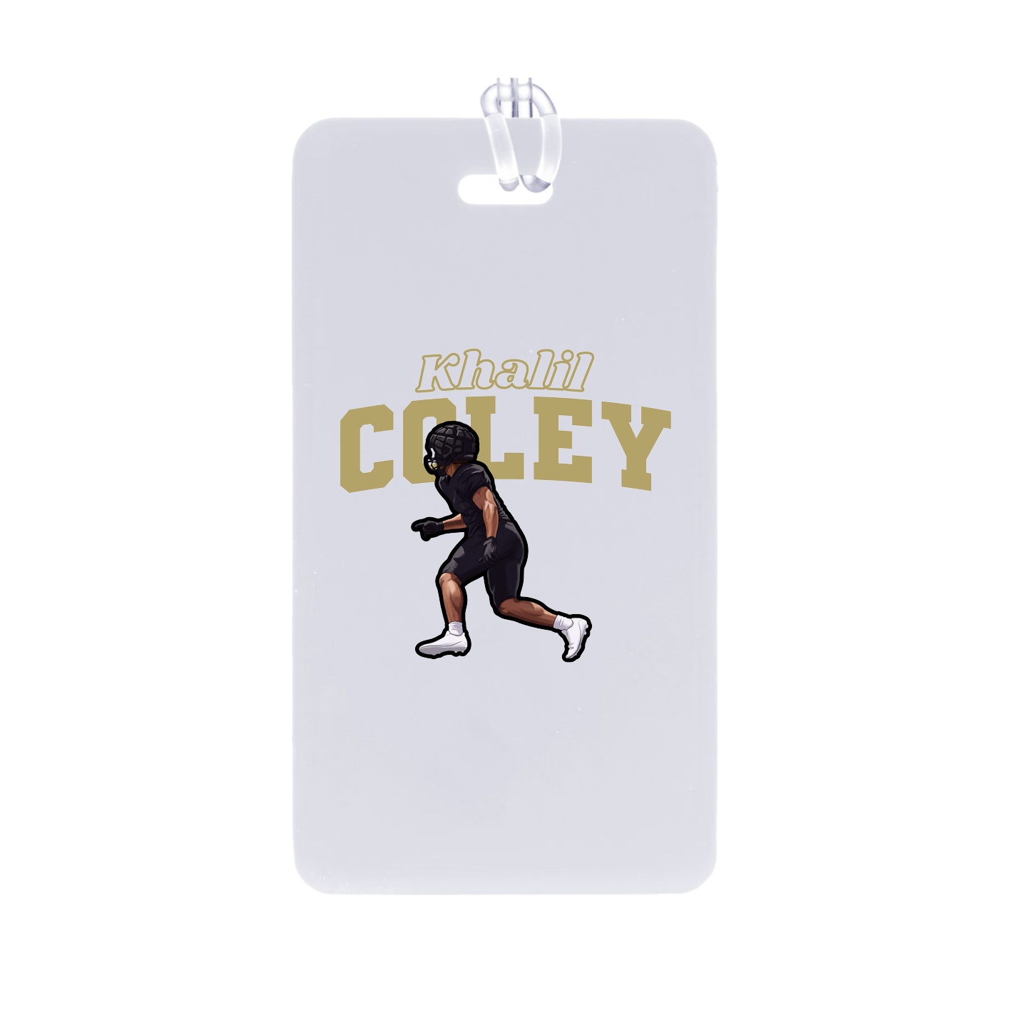 Bag Tag — Name Arch in Classic