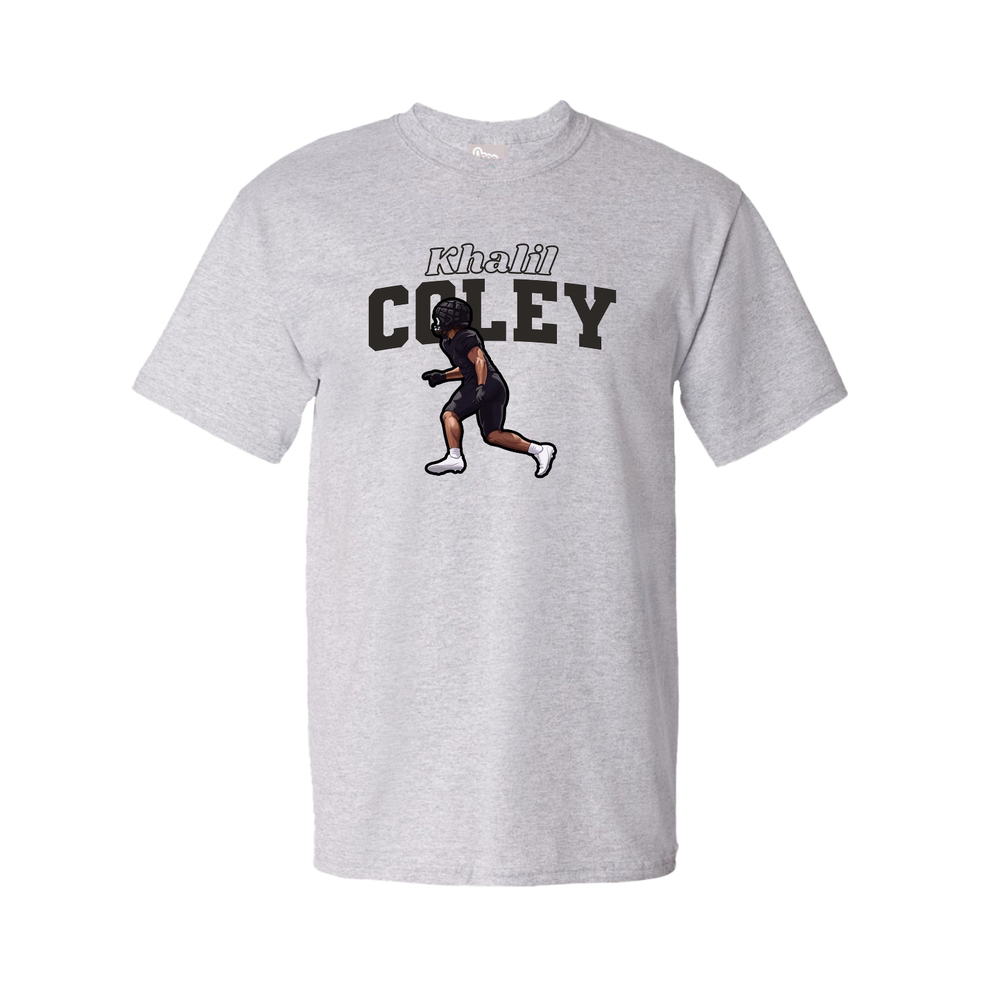 Tee — Name Arch in Grey