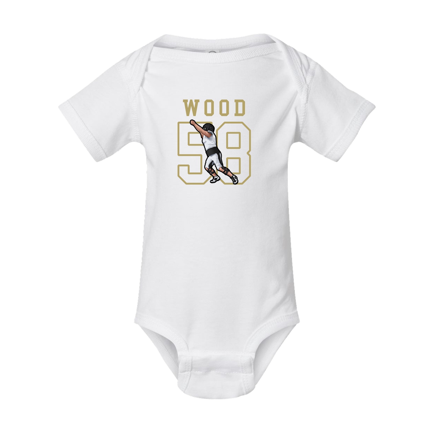 Baby Onesie — Shirsey in White