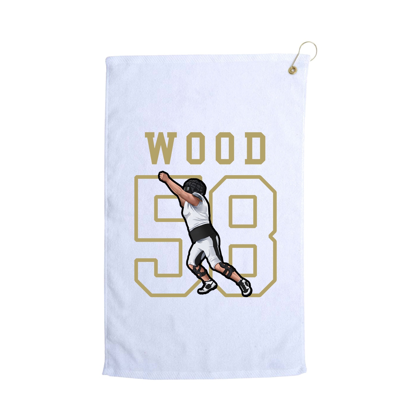 Golf Towel — Shirsey in White