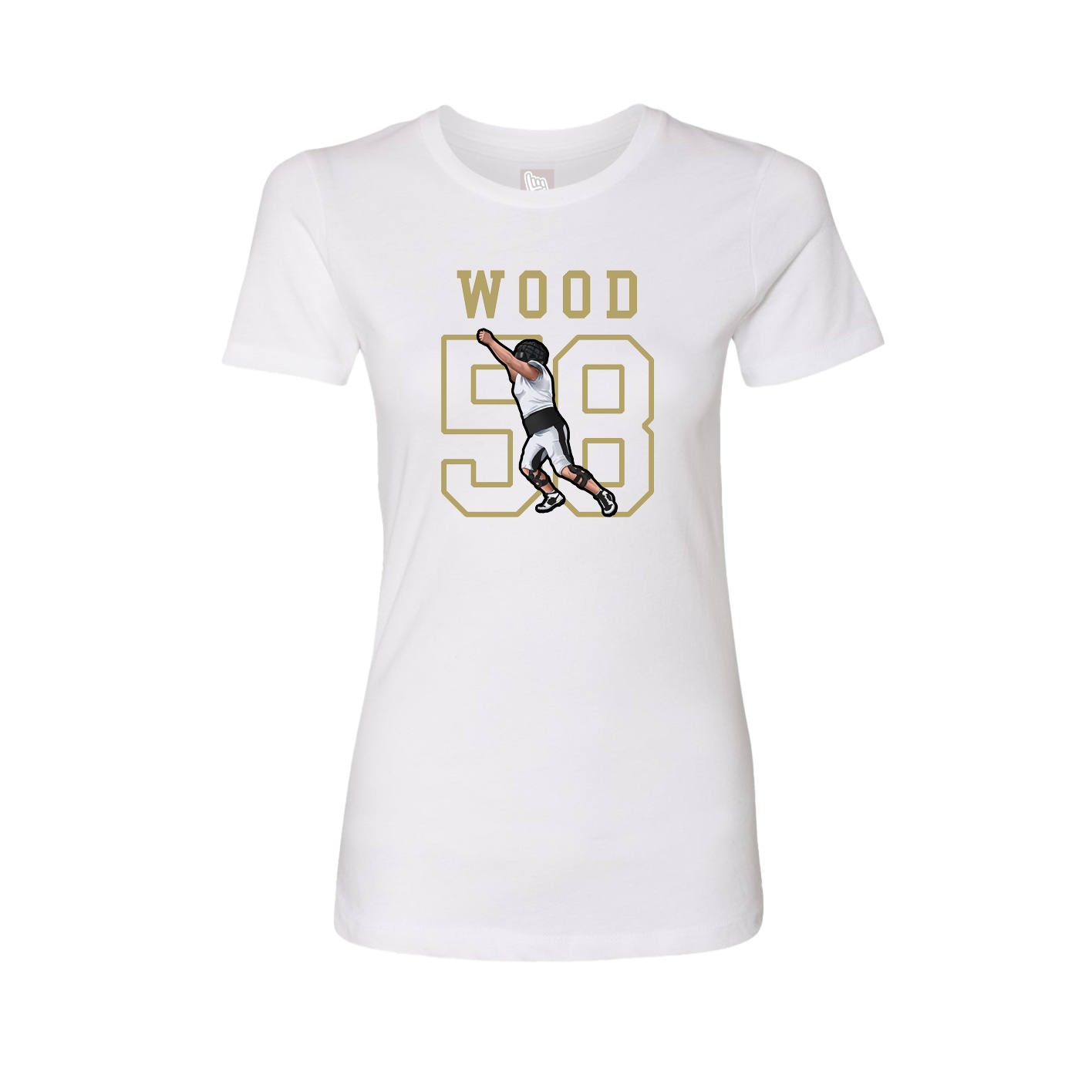Fitted Women's Tee — Shirsey in White