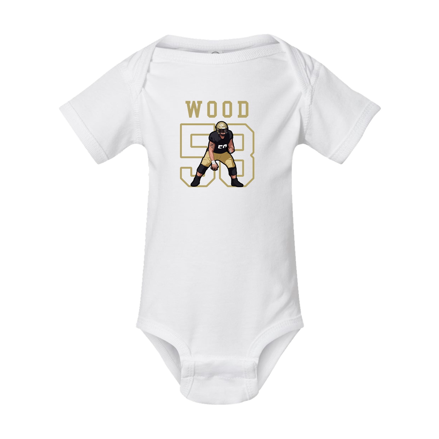 Baby Onesie — Shirsey in White
