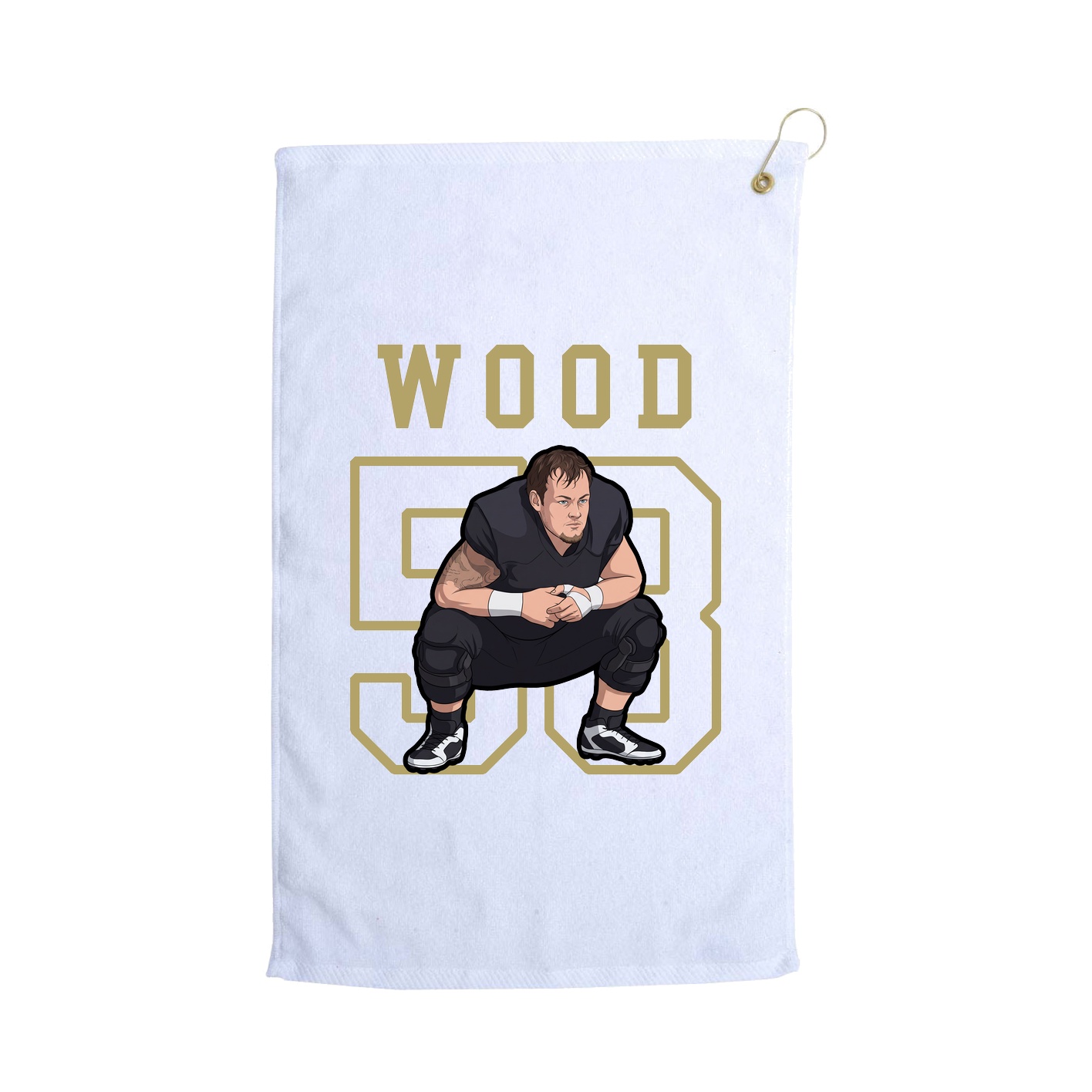 Golf Towel — Shirsey in White