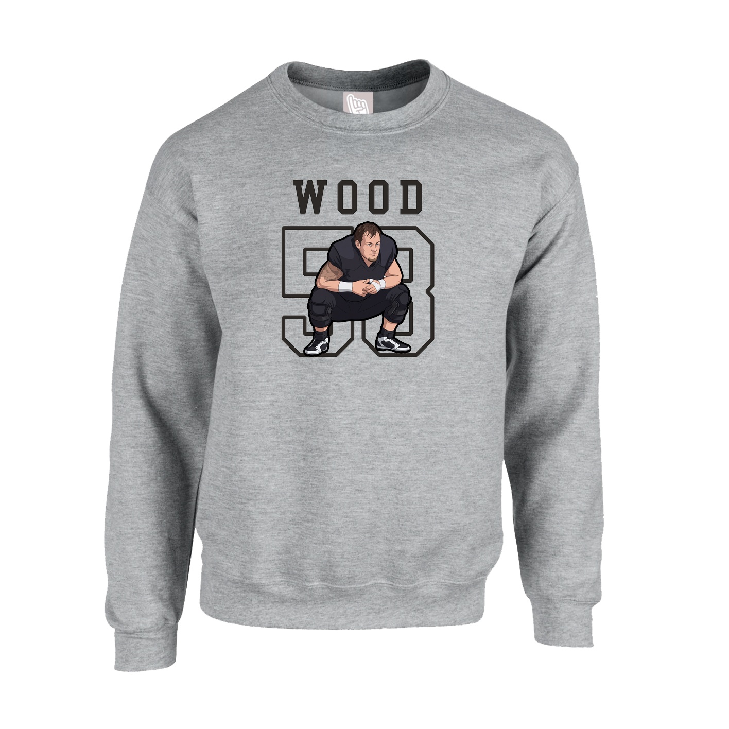 Fleece Crew — Shirsey in Grey