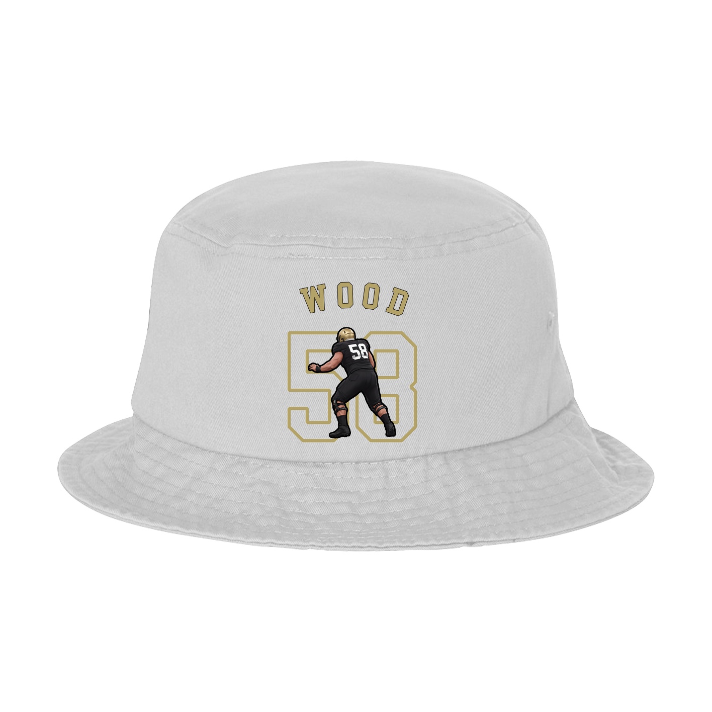 Bucket Cap — Shirsey Arch in White