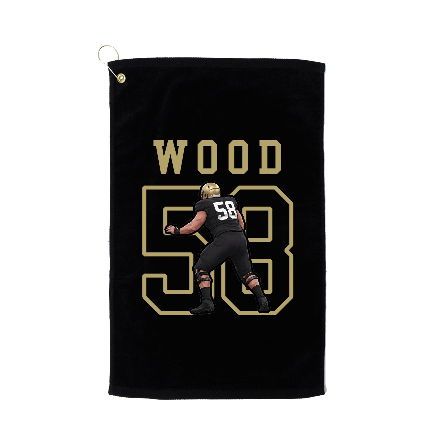Golf Towel — Shirsey in Black