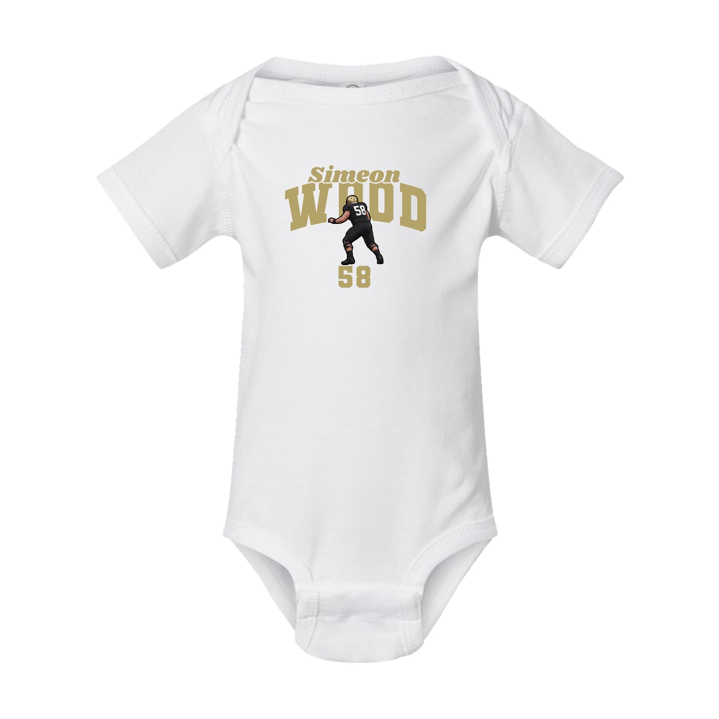Baby Onesie — Signature Arch in White