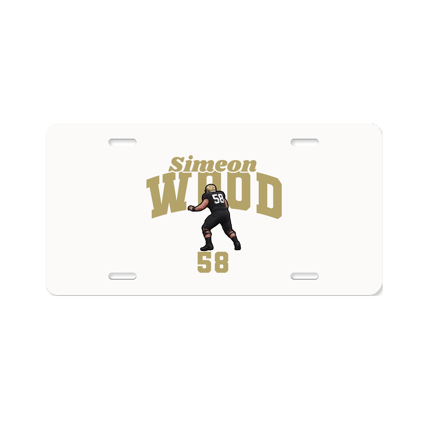 License Plate — Signature Arch in Classic