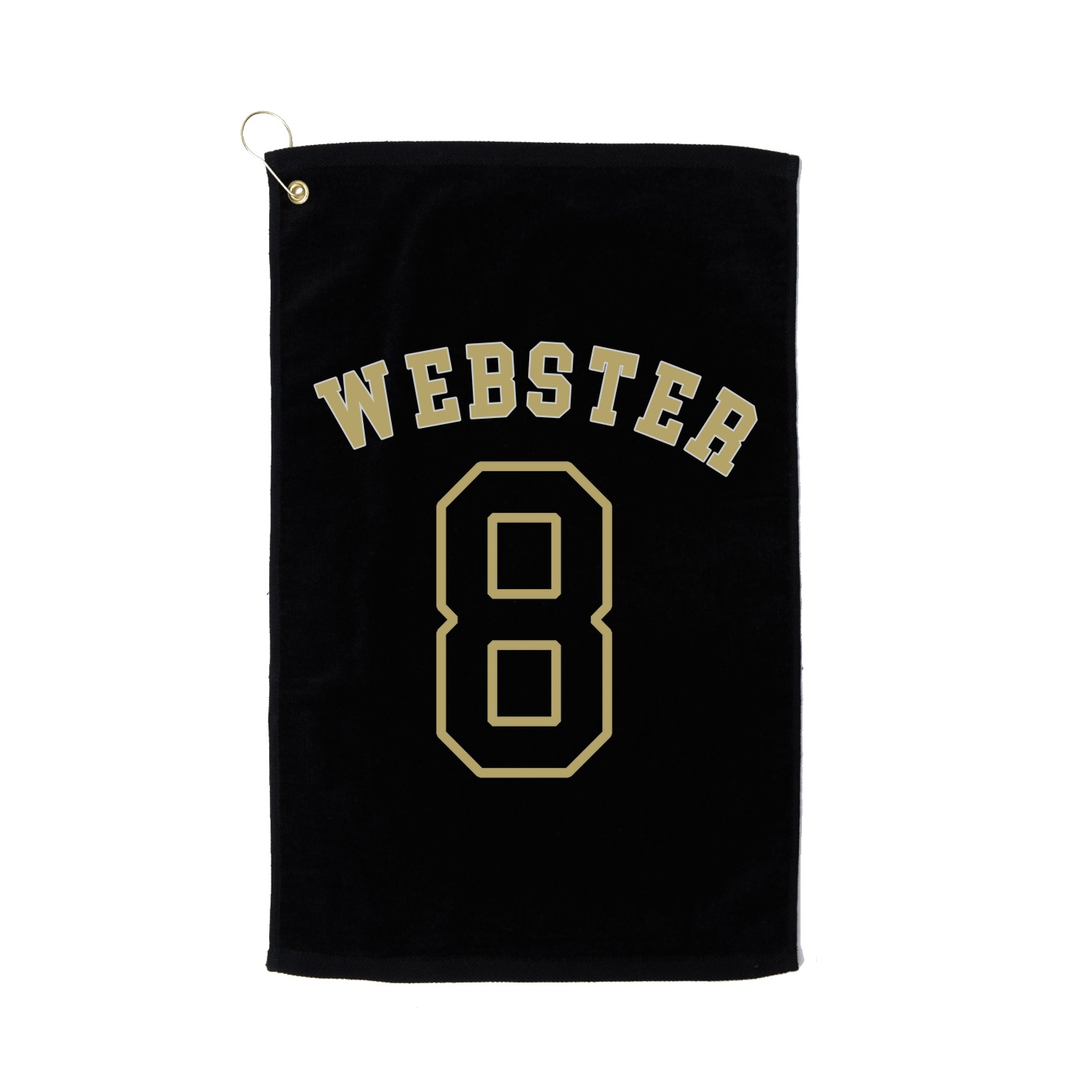 Golf Towel — Shirsey Arch in Black