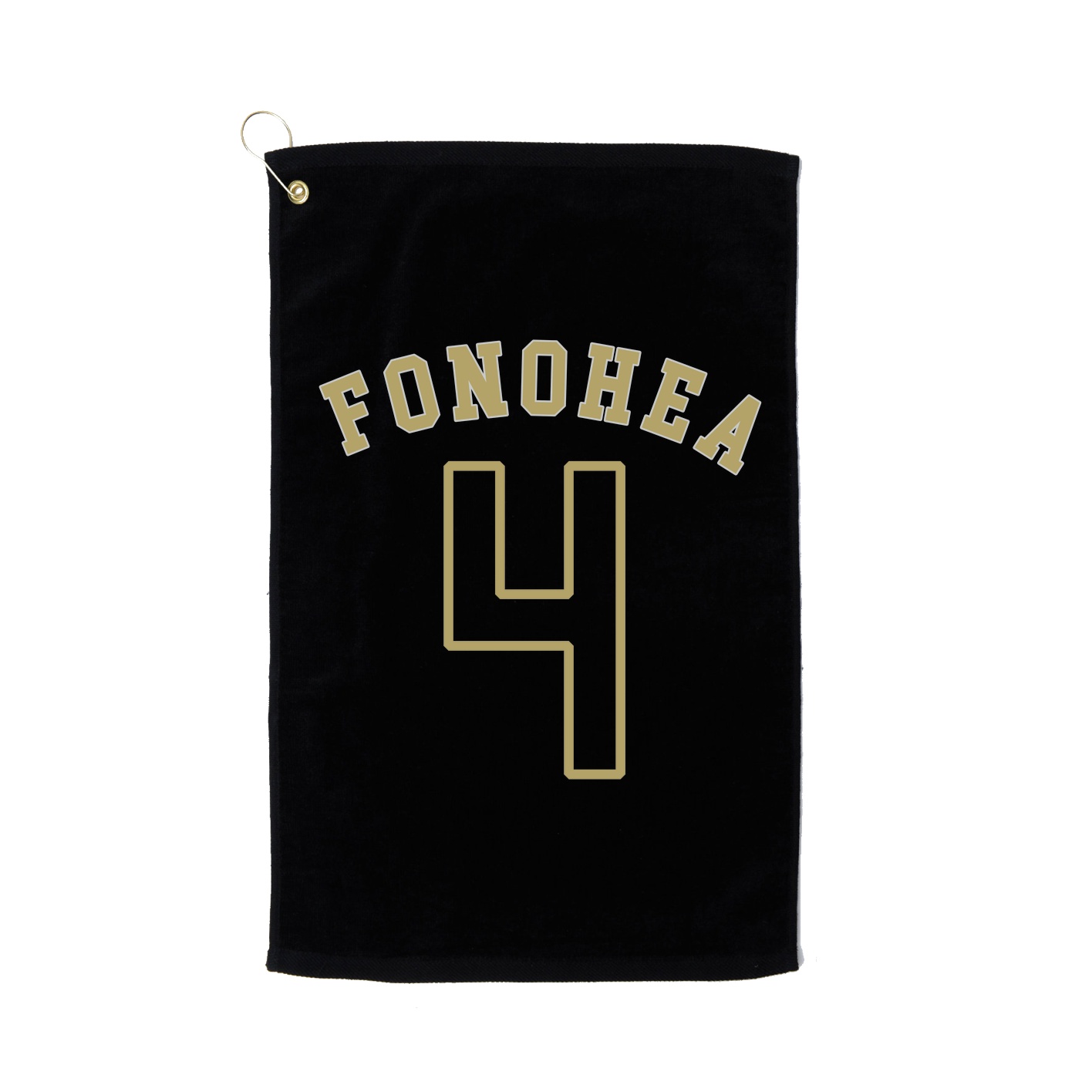 Golf Towel — Shirsey Arch in Black