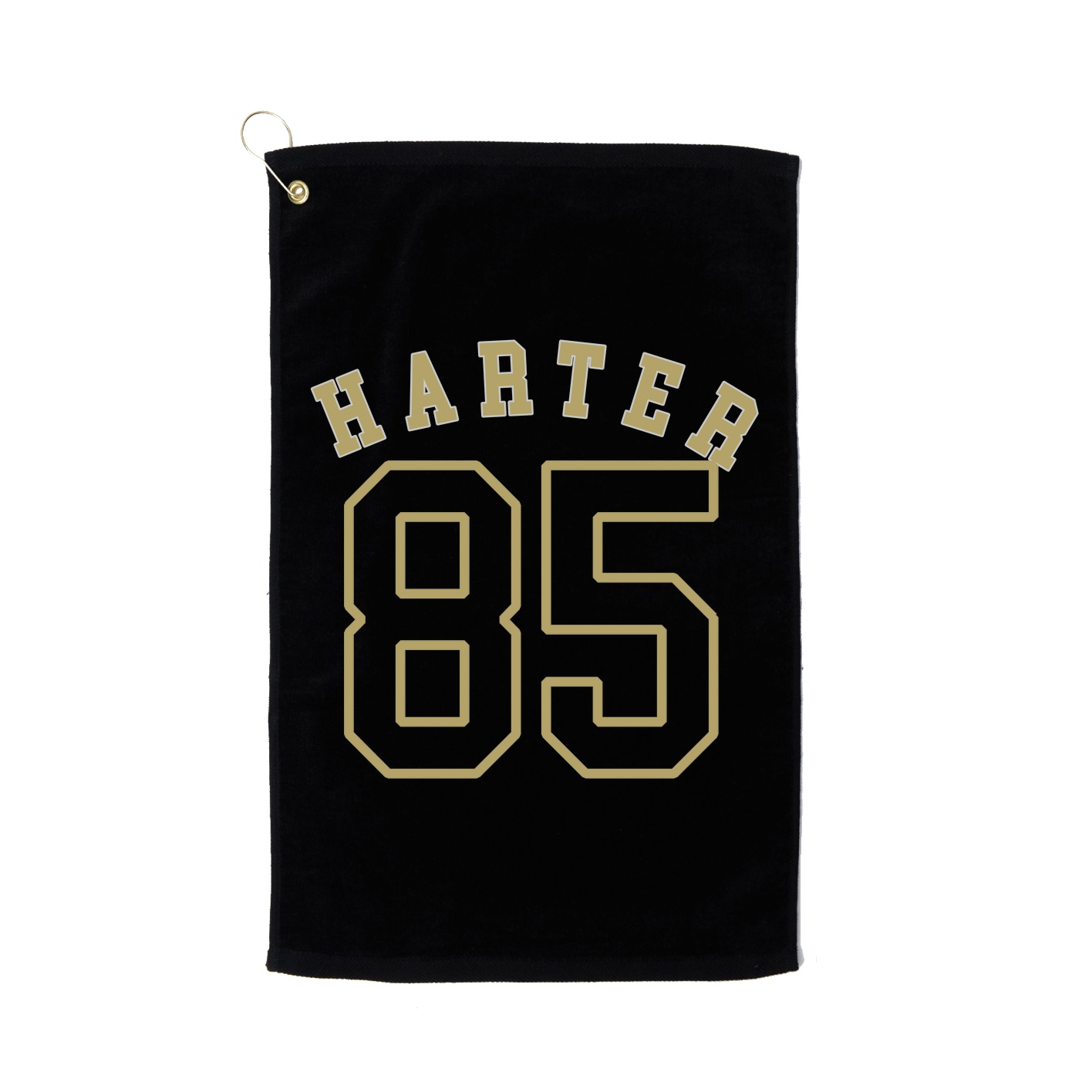 Golf Towel — Shirsey Arch in Black
