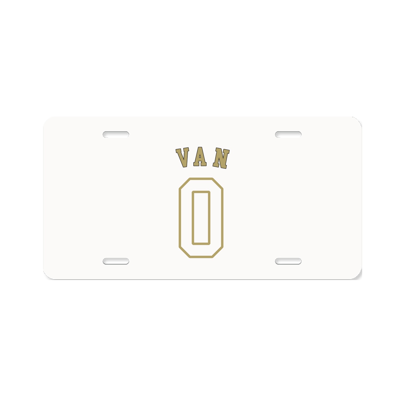 License Plate — Shirsey Arch in Classic