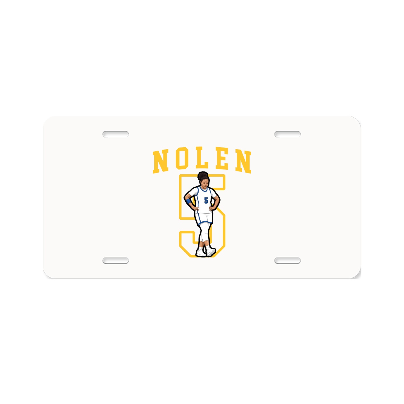 License Plate — Shirsey in Classic