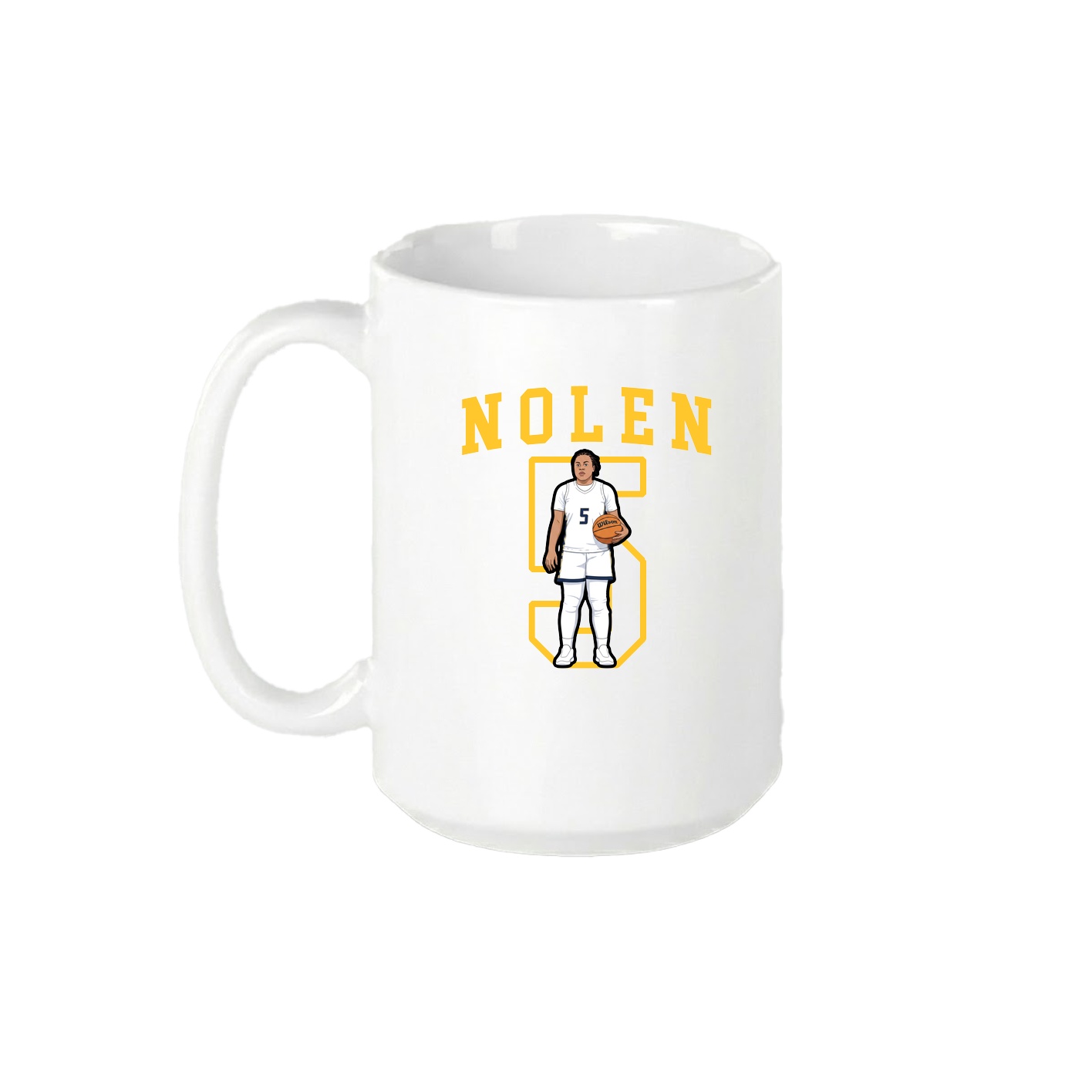 15oz Coffee Mug — Shirsey in White