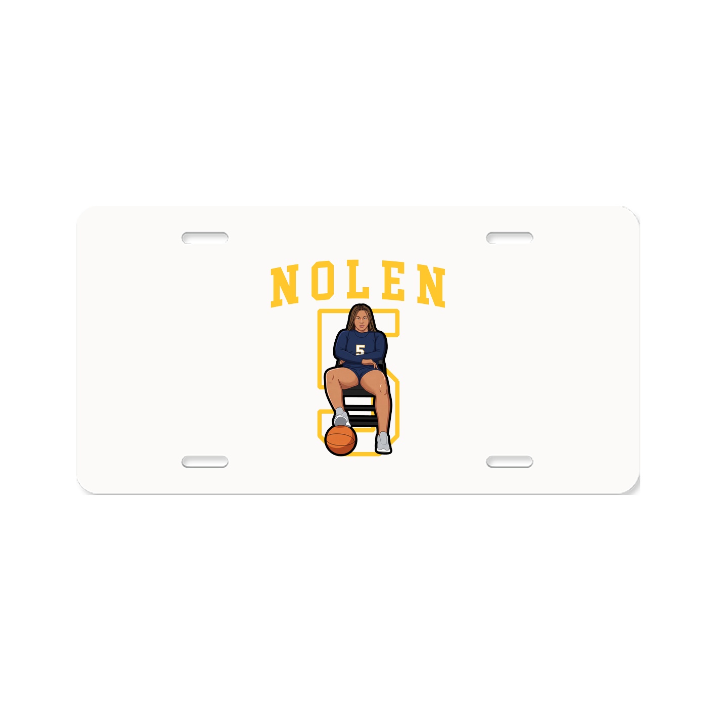 Aluminum License Plate