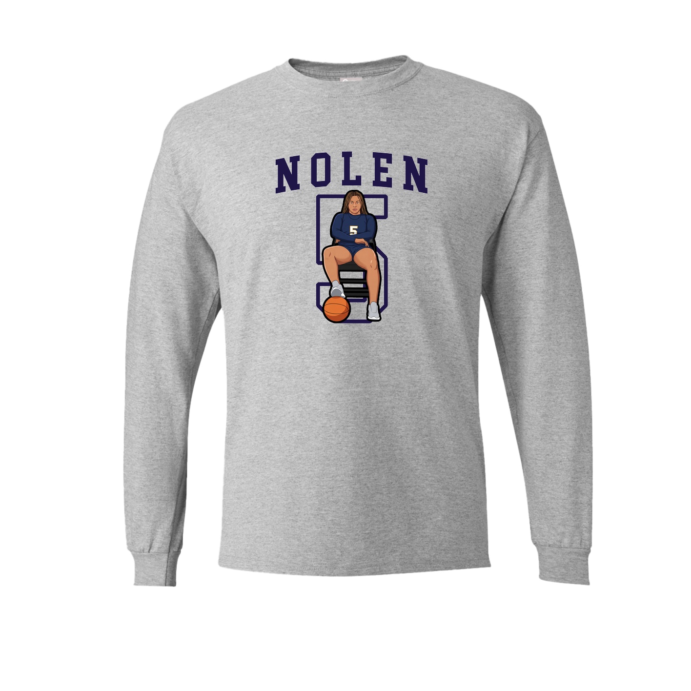 Long Sleeve Tee — Shirsey in Grey
