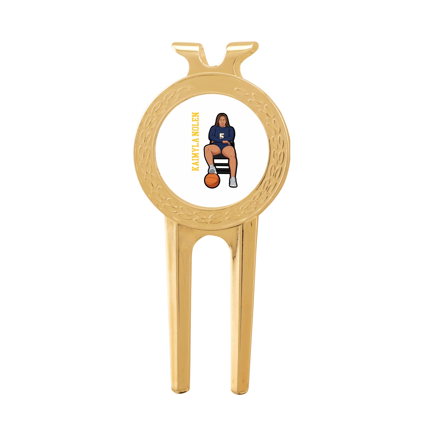 Divot Tool with Ball Marker — Name Vertical in Classic