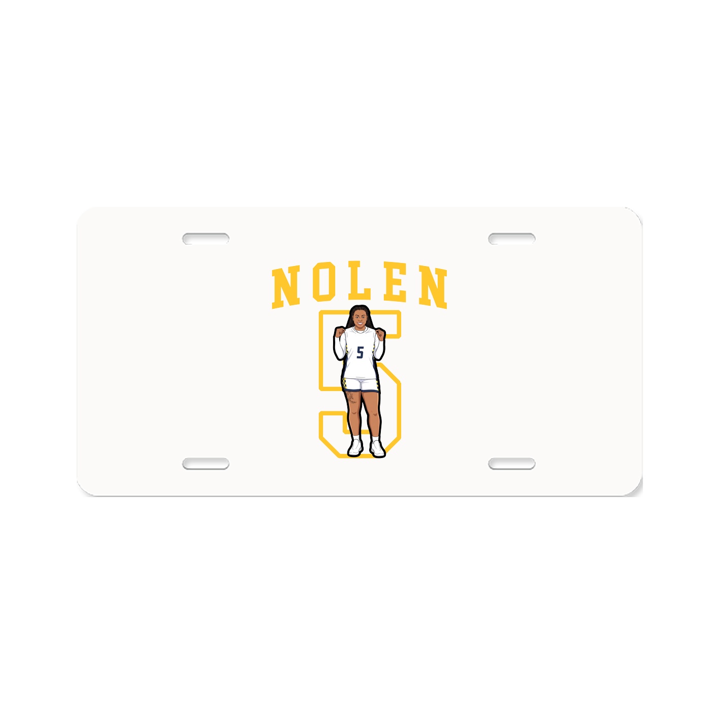 License Plate — Shirsey in Classic