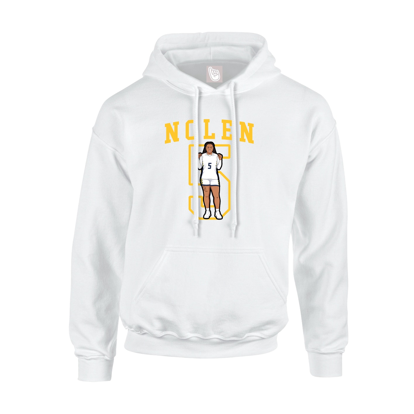 Youth Hoodie — Shirsey in White