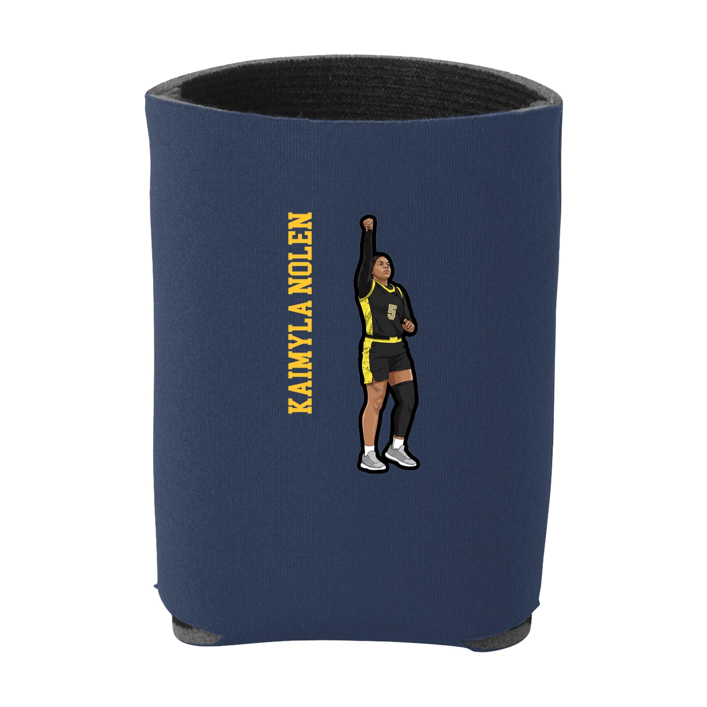 Can Holder — Name Vertical in Navy