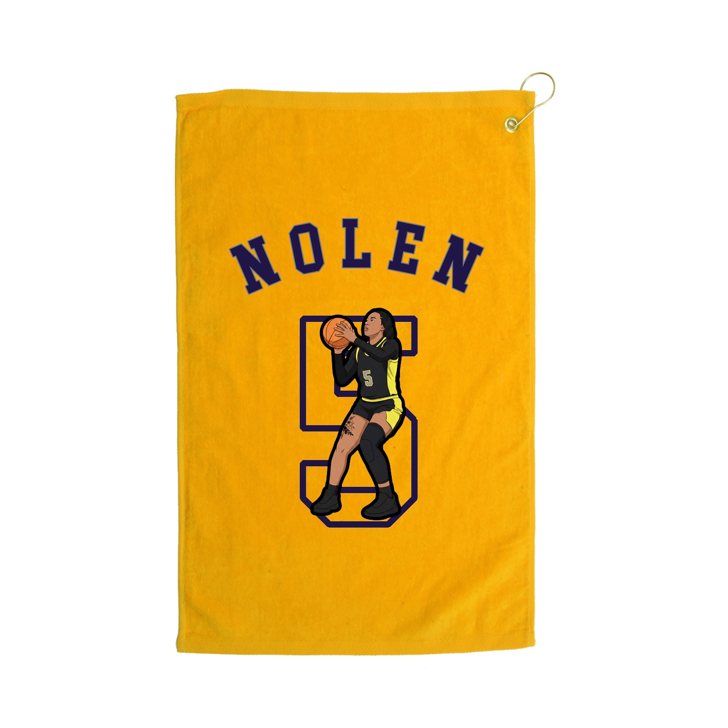 Golf Towel — Shirsey Arch in Gold