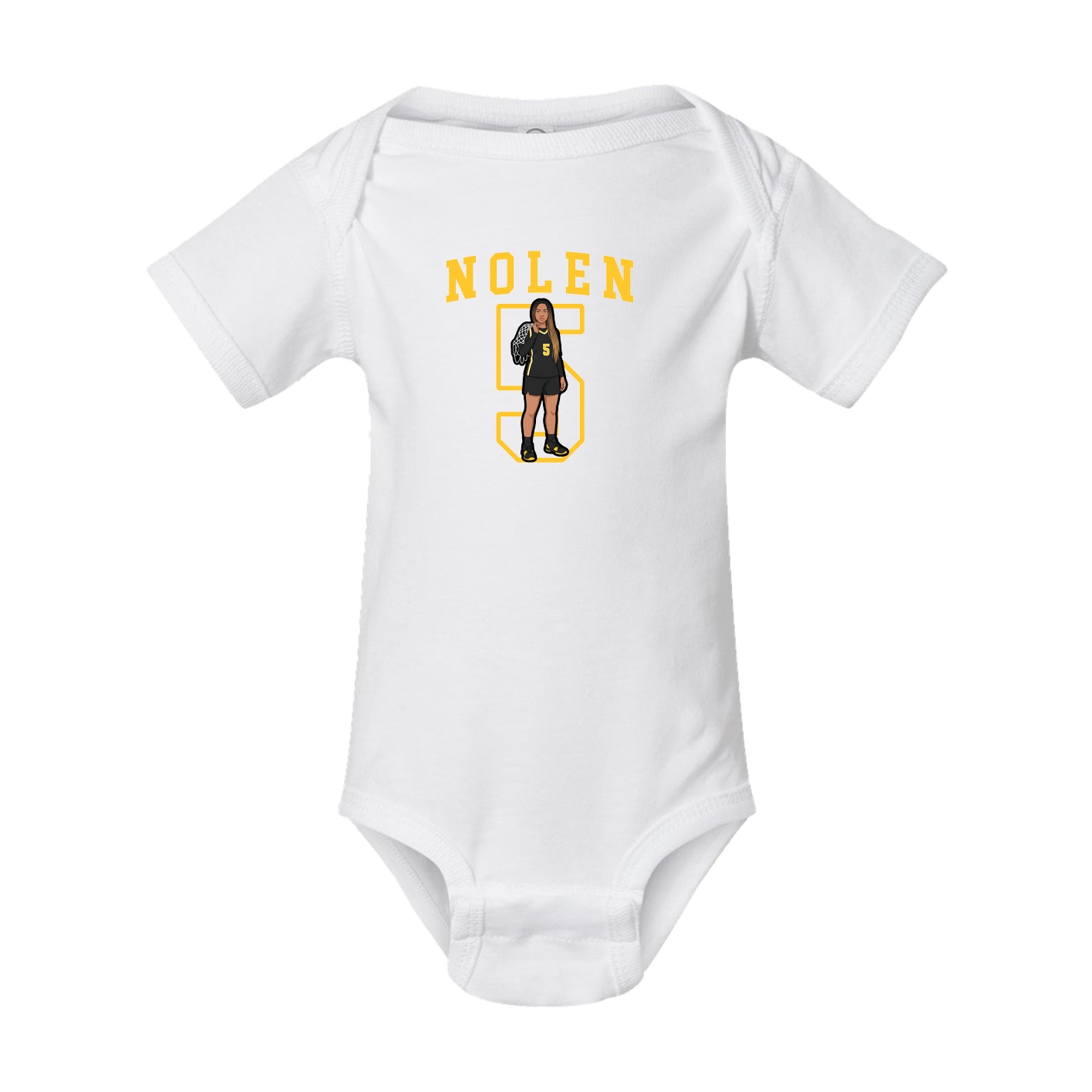 Baby Onesie — Shirsey in White