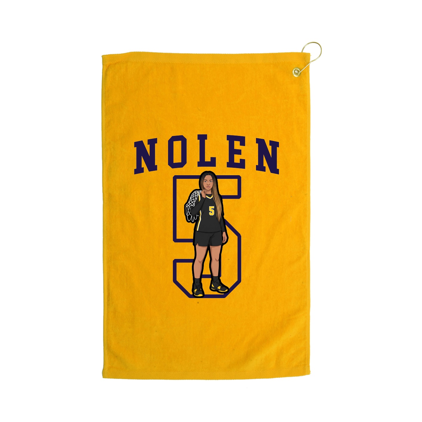 Golf Towel — Shirsey in Gold