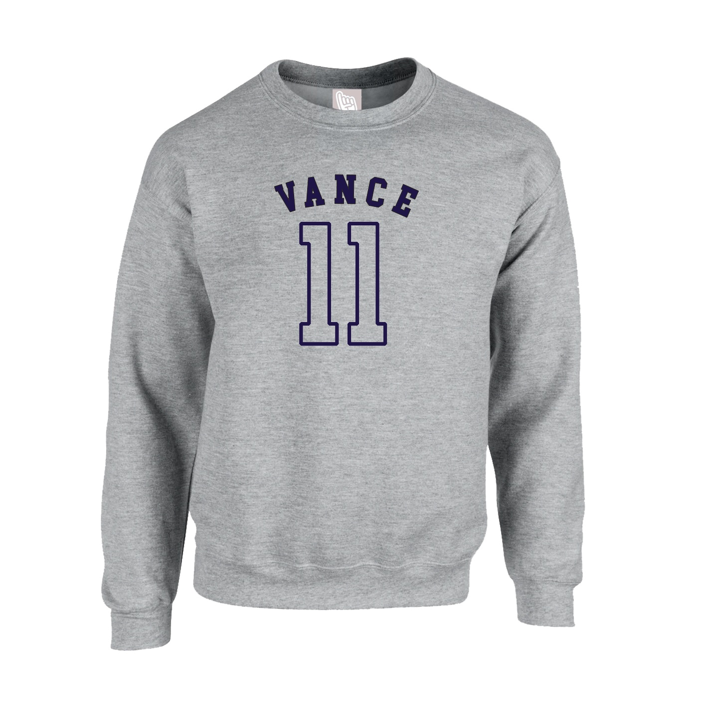 Fleece Crew — Shirsey Arch in Grey