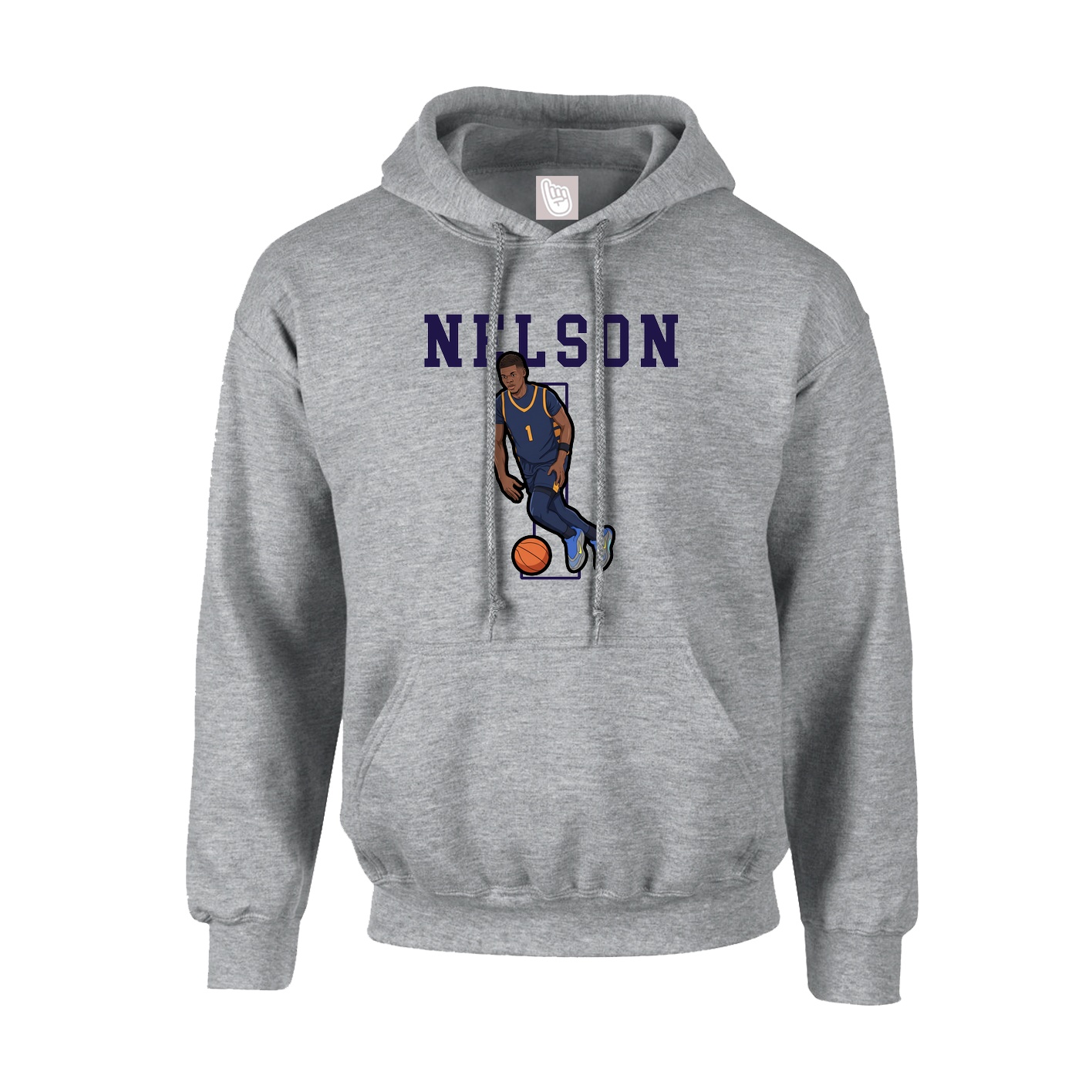 Hoodie — Shirsey in Grey