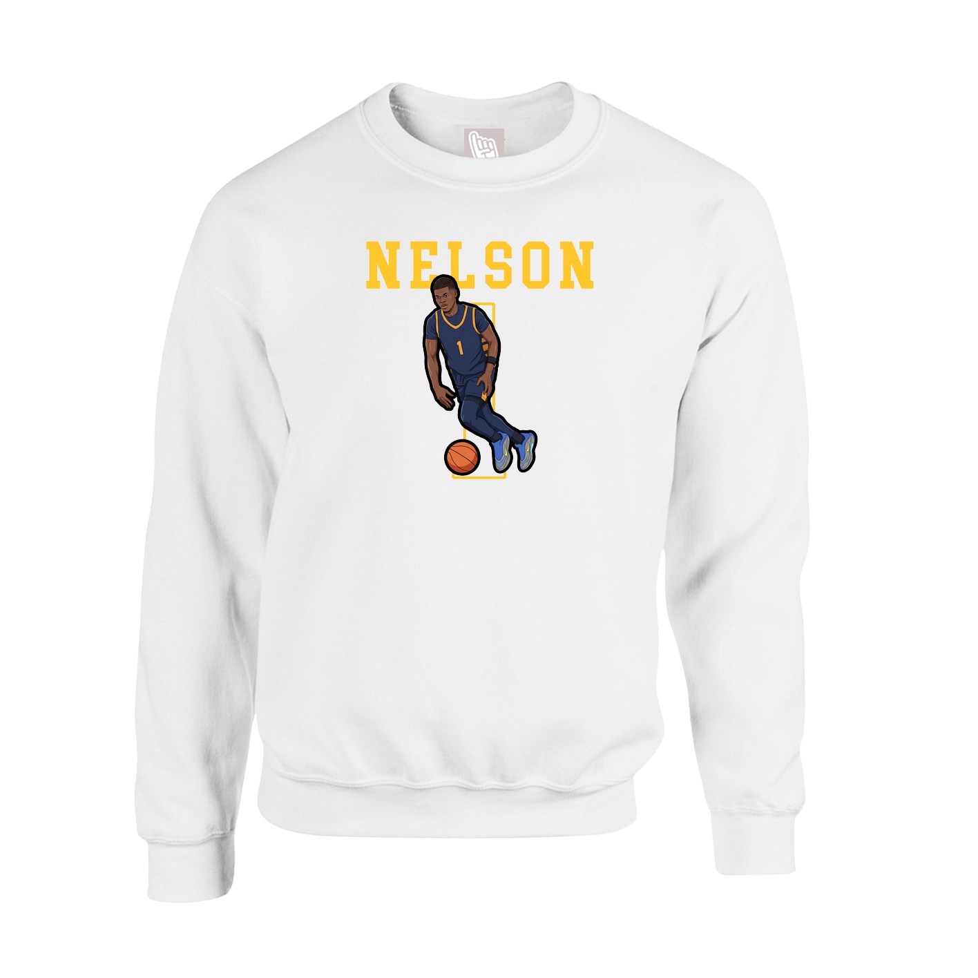 Fleece Crew — Shirsey in White