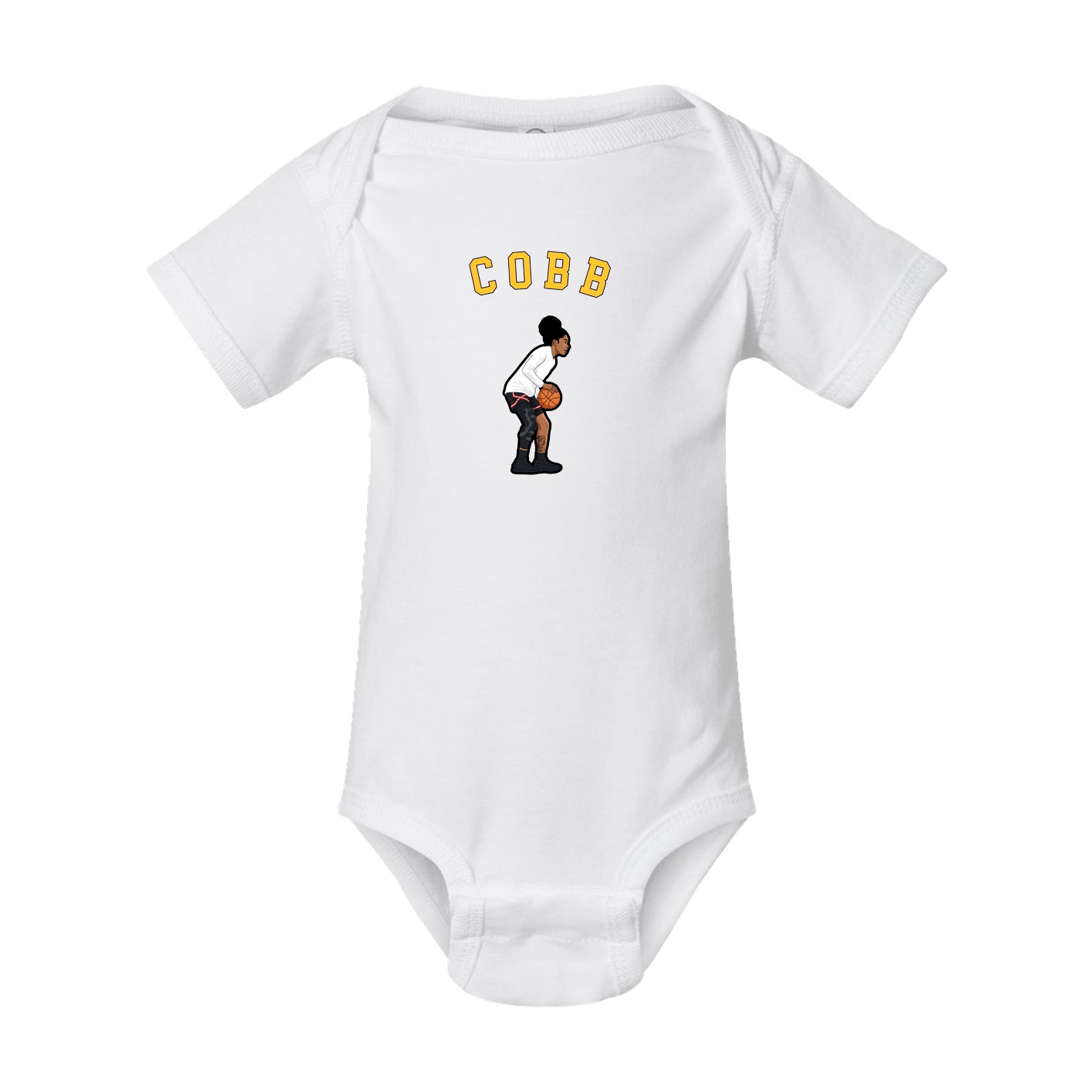 Baby Onesie — Shirsey Arch in White