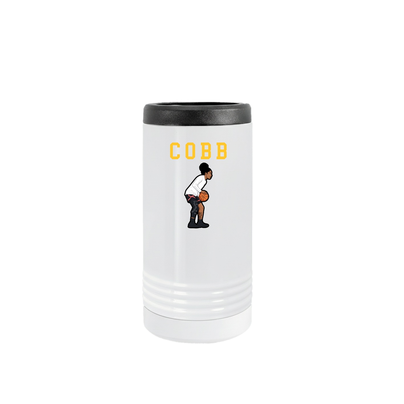 Slim Beverage Holder — Shirsey in White