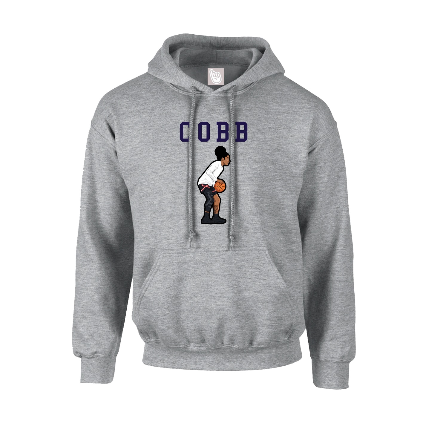 Hoodie — Shirsey in Grey