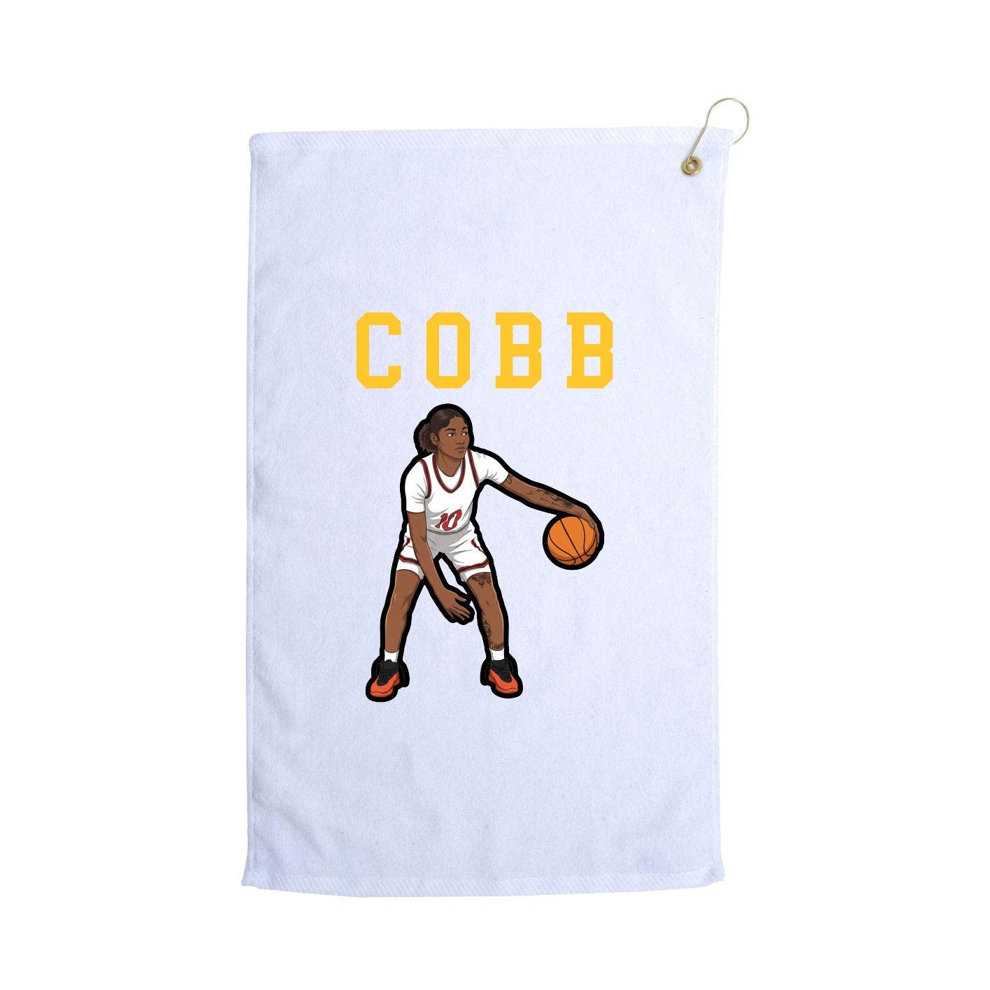 Golf Towel — Shirsey in White