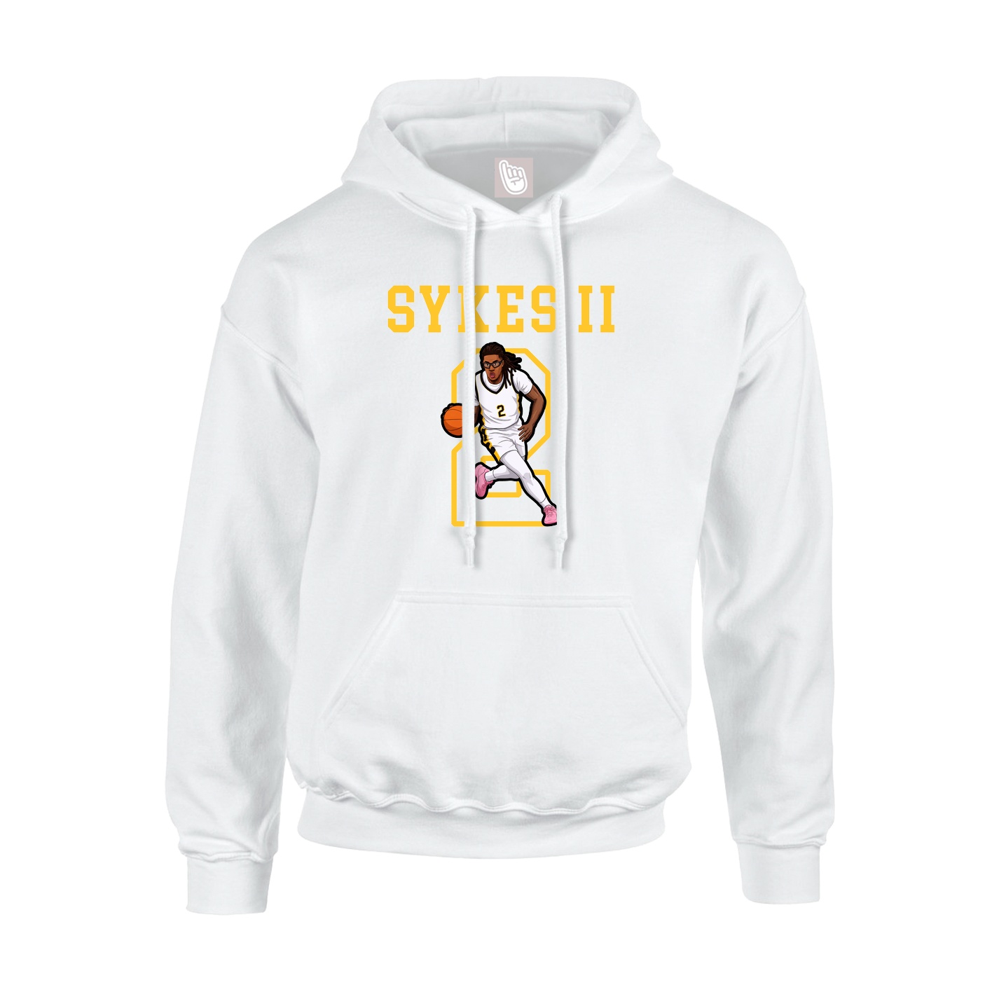 Youth Hoodie — Shirsey in White
