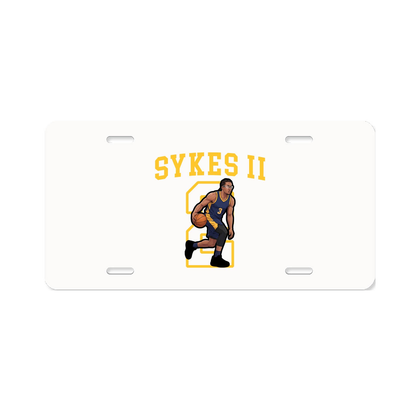 Aluminum License Plate