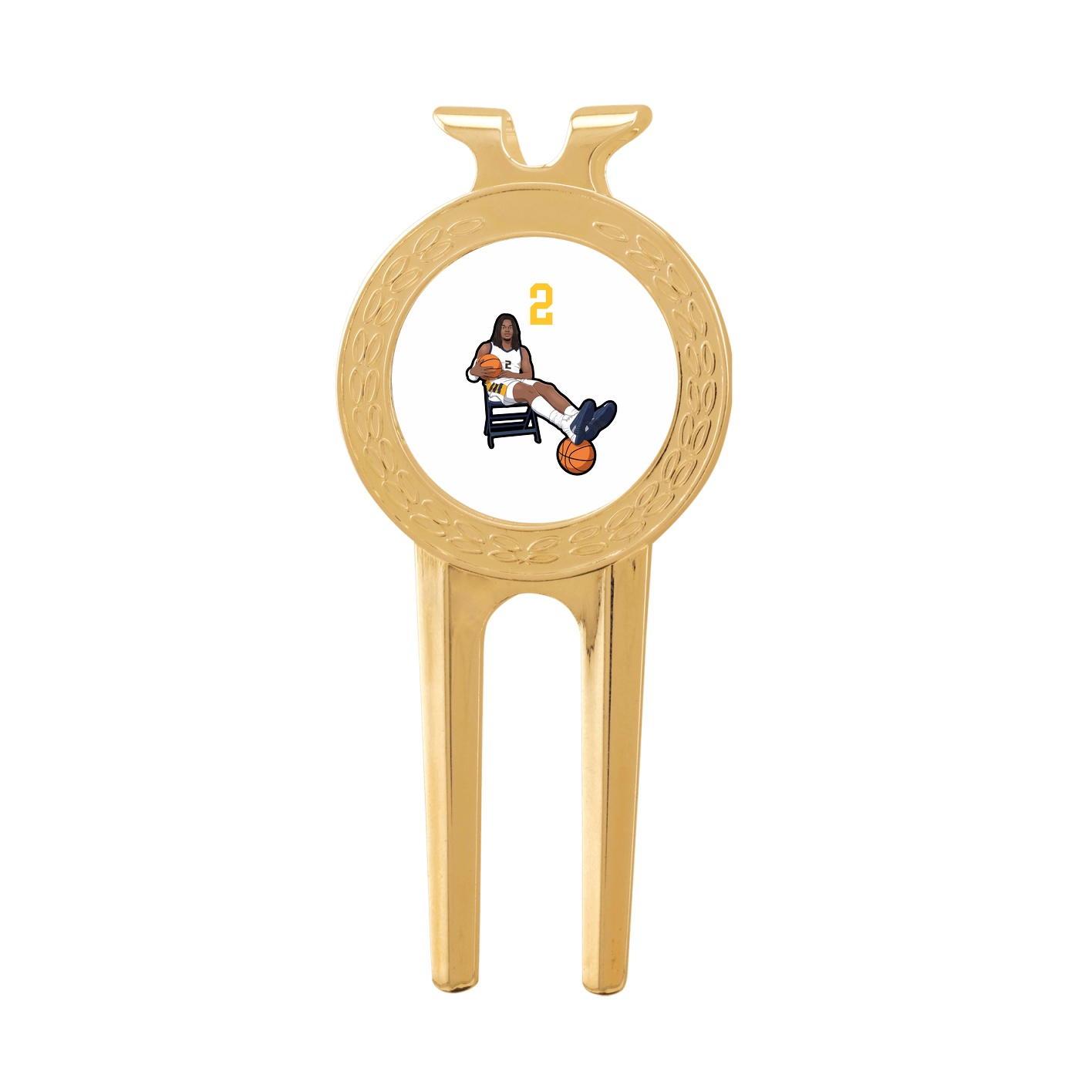 Divot Tool with Ball Marker — Number Top in Classic