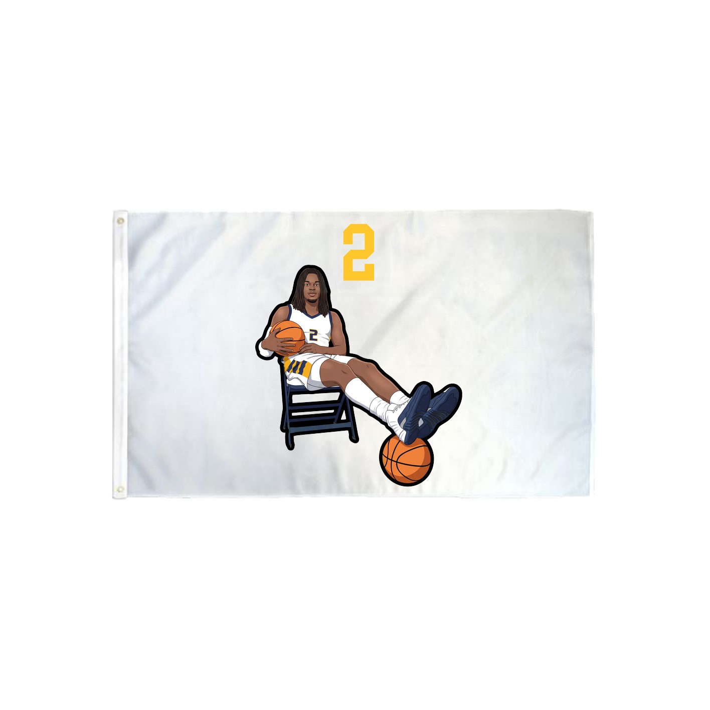 3x5 Flag — Number Top in Classic