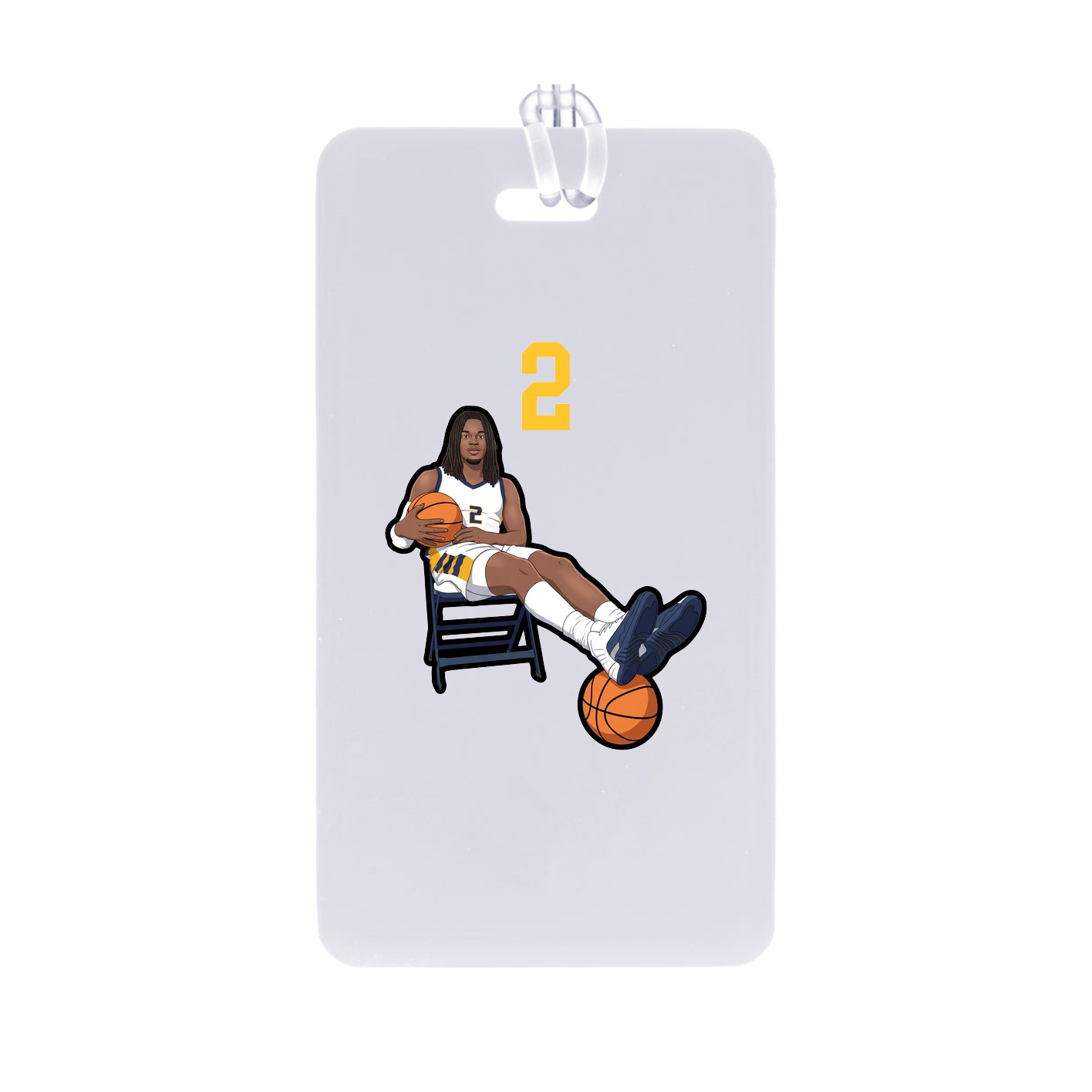 Bag Tag — Number Top in Classic