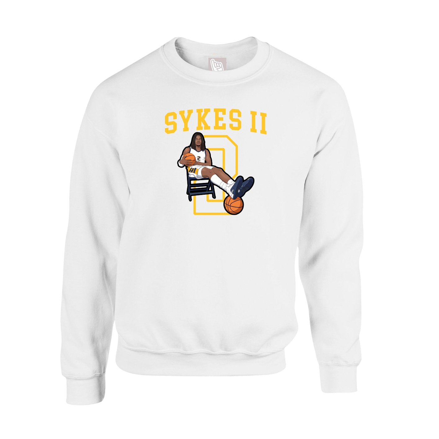 Fleece Crew — Shirsey in White